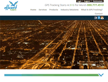 Tablet Screenshot of efficientfleets.com
